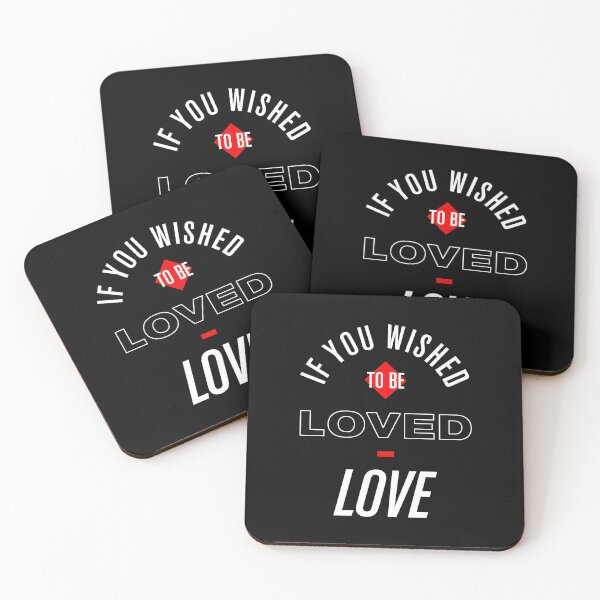Item preview, Seneca - If you wished to be loved, love designed and sold by Syahrasi.
