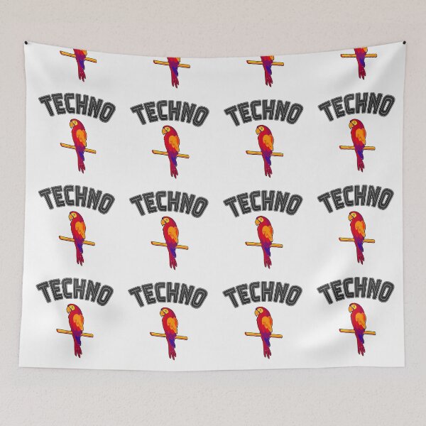 Item preview, Techno Parrot designed and sold by NoMatterLab.