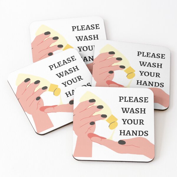 Item preview, PLEASE WASH YOUR HANDS designed and sold by AestheticLine.