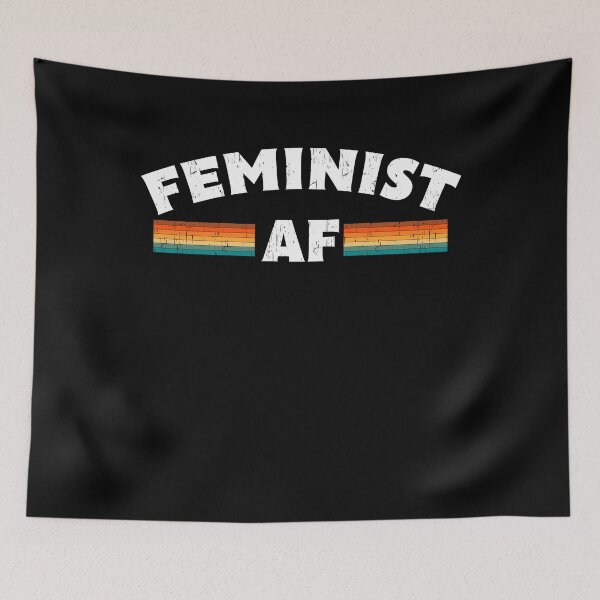 Item preview, Feminist AF Feminism Women Gift designed and sold by DelightfulDude.