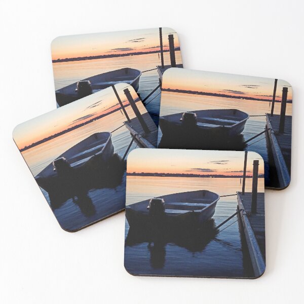 Item preview, Boat at Sunset designed and sold by FringyGingy.