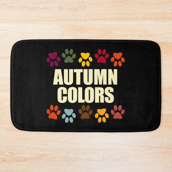 Item preview, Autumn Colors Dog Paws (US Spelling) designed and sold by MoonsmileProd.