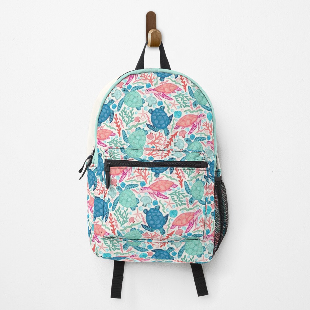 Paradise Beach Turtles Backpack