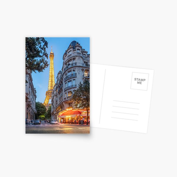Item preview, Paris Cafe Under the Eiffel Tower designed and sold by LukeDavidPhoto.
