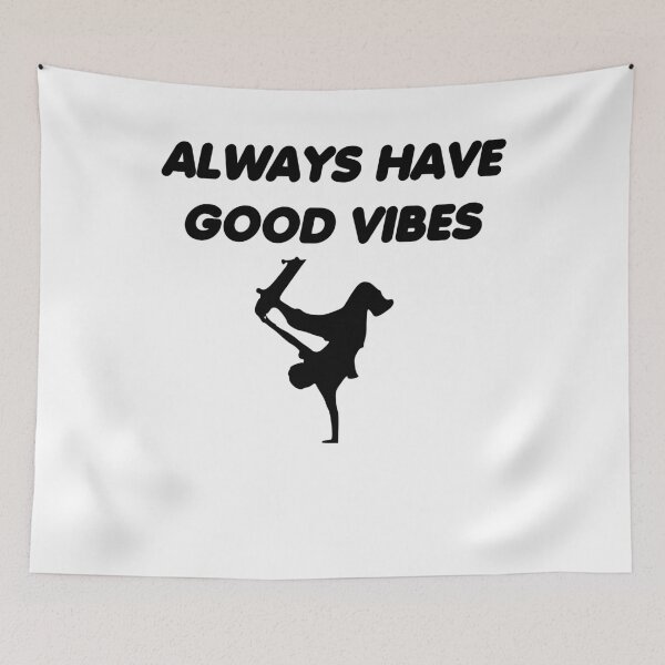 Item preview, ALLWAY HAVE GOOD VIBES SKATEBOARD designed and sold by martinosfr.