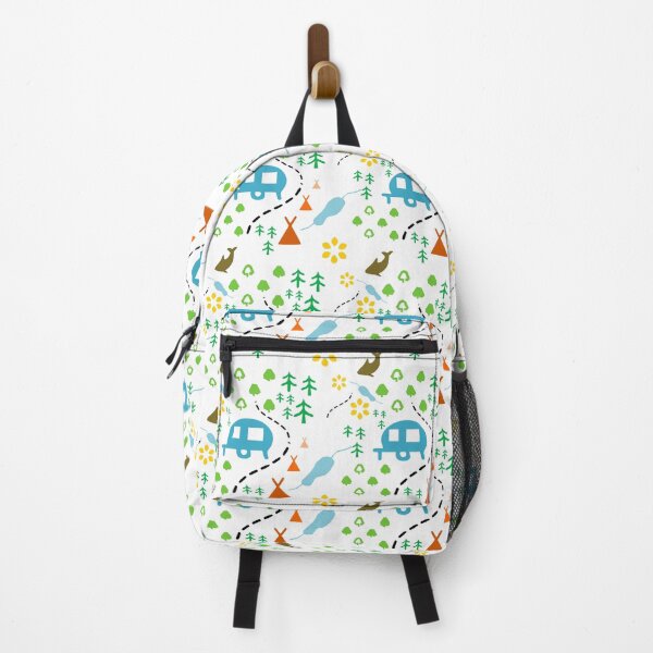 Item preview, Wild Woodland Camping Pattern designed and sold by TreacleMustard.