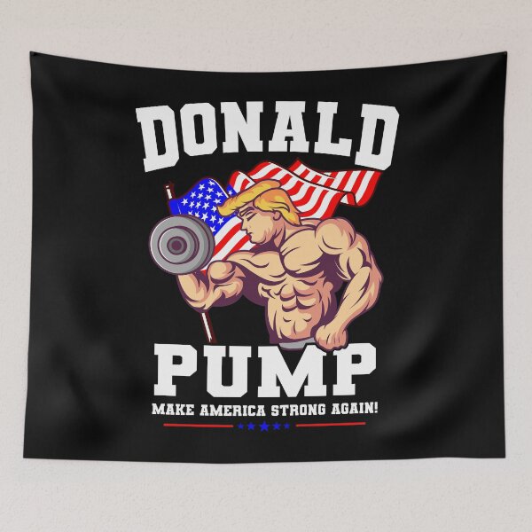 Item preview, Donald Pump Make America Strong Again US designed and sold by DelightfulDude.