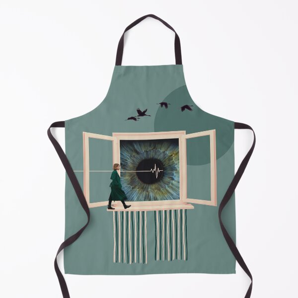 Item preview, Heartbeat line green collage designed and sold by katakania.