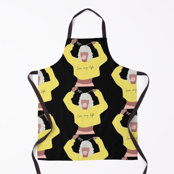Item preview, love my life Girl - black background - designed and sold by Kha-oula.