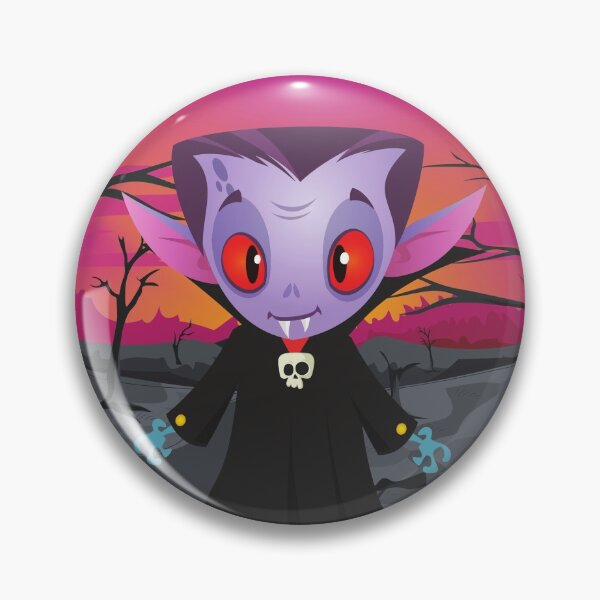 Item preview, Funny Happy Halloween Vampire Trick Or Treat Pumpkin  designed and sold by Tatt-Hooligans.