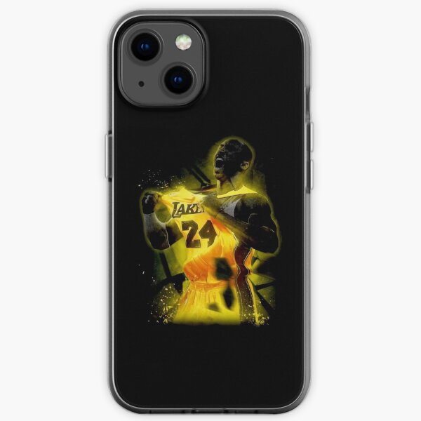 Bryant Lakers 24 champions Coque souple iPhone