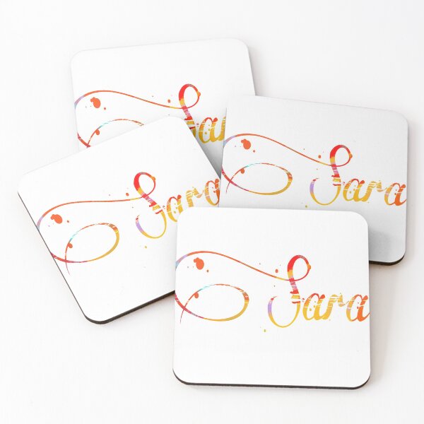 Item preview, Coloful rainbow Sara name designed and sold by WEShop23.