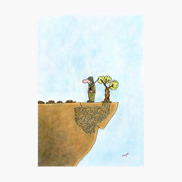 Go Green, Save The Trees Cartoon Go Green, Save The Trees Cartoon