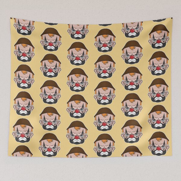 Item preview,  scowling cartoon clown designed and sold by kotart72.
