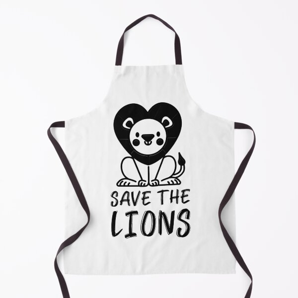 Item preview, Save the Lions Cute Happy Lion designed and sold by javes93.