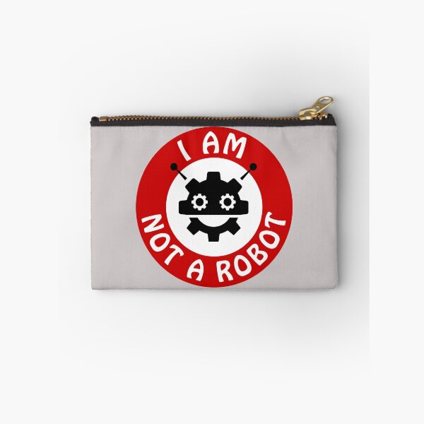 Item preview, I am not a robot, warning sign designed and sold by Mike Kiev art.