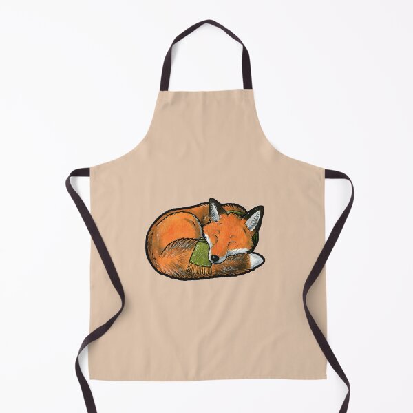 Item preview, Sleeping red fox designed and sold by animalartbyjess.