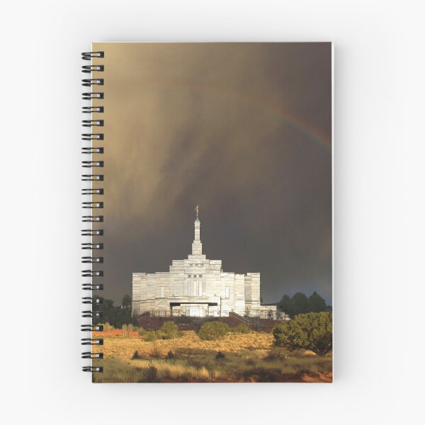 Artikelvorschau, Schneeflocke-Arizona-Tempel - Regenbogen 30x20 entworfen und verkauft von Ken Fortie.