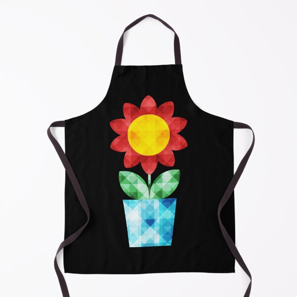 Item preview, Mid Century Modern Faceted Cute Flowers designed and sold by Elsy's Art.