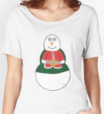 Snowman Women's Relaxed Fit T-Shirt