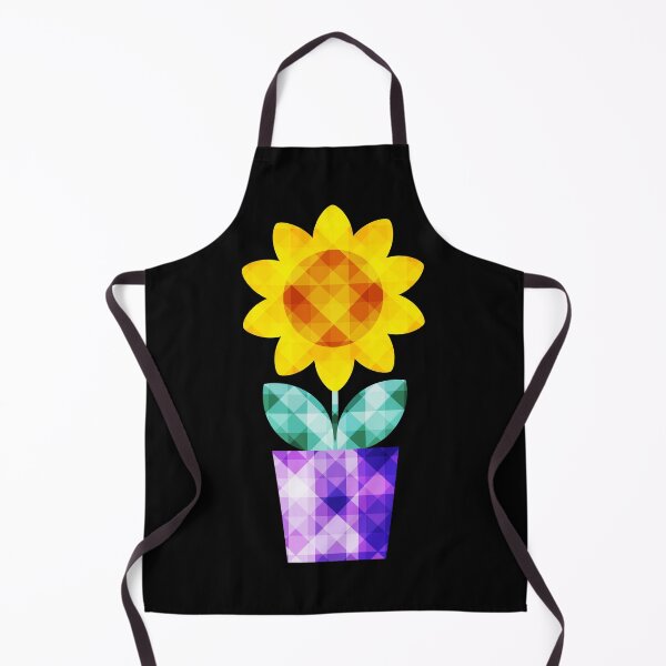 Item preview, Mid Century Modern Faceted Cute Flowers 2 designed and sold by Elsy's Art.