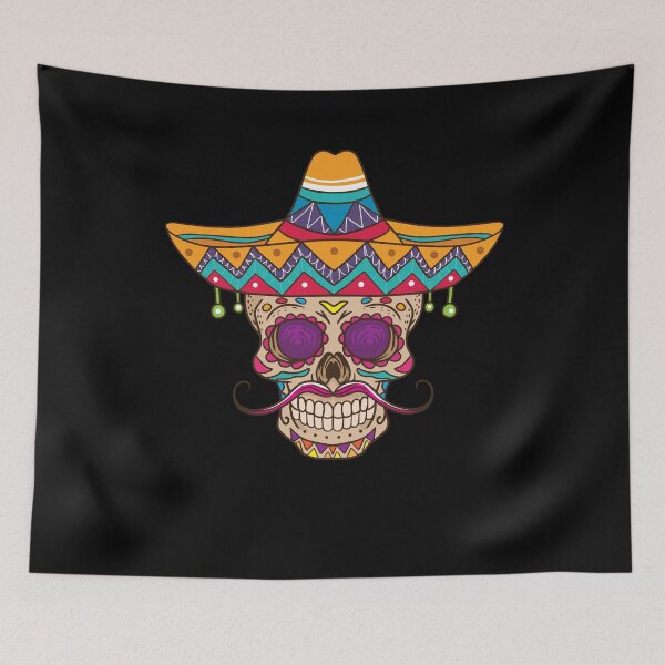 Item preview, Título calavera de azúcar mexicana con pintura en la calavera designed and sold by Luxara1.