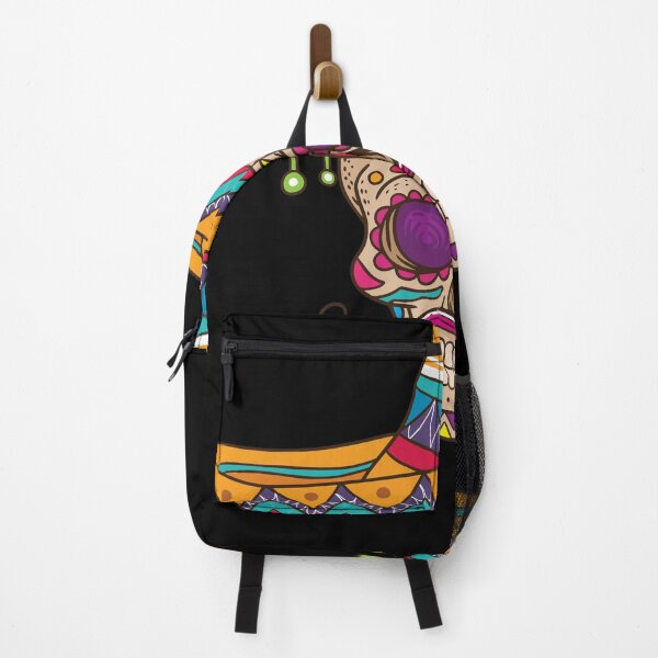 Item preview, Title Mexican sugar skull with painting on the skull designed and sold by Luxara1.