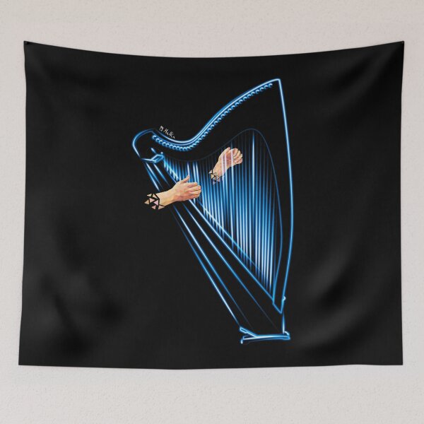 Item preview, Blue Harp designed and sold by TraDArt.