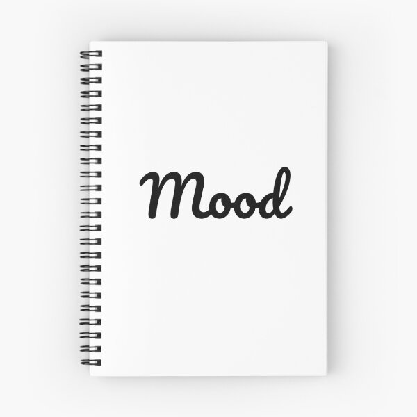 Item preview, Mood simple text motif designed and sold by SilverSquirrels.