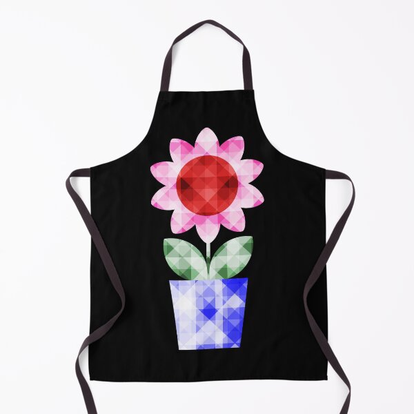Item preview, Mid Century Modern Faceted Cute Flowers 3 designed and sold by Elsy's Art.