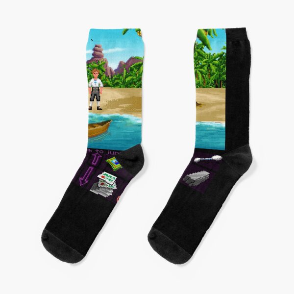Finally on Monkey Island (Monkey Island 1) Socks