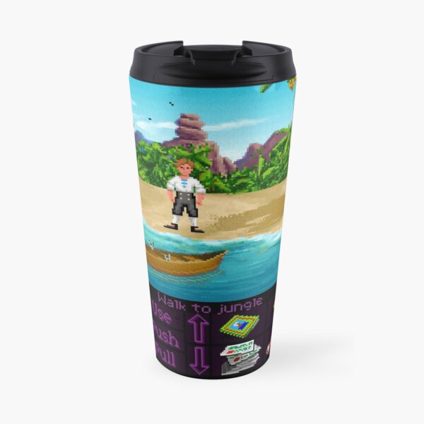 Finally on Monkey Island (Monkey Island 1) Travel Mug