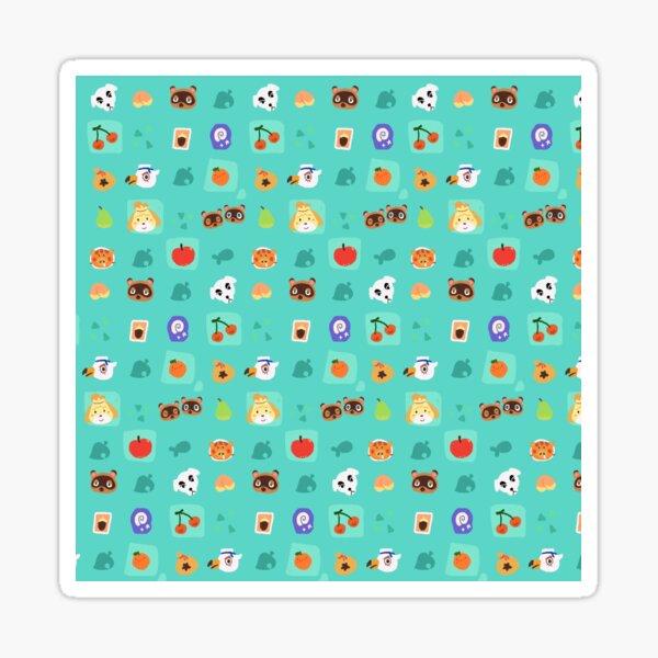 Item preview, Animal Crossing Pattern Tosca designed and sold by ugagoo.
