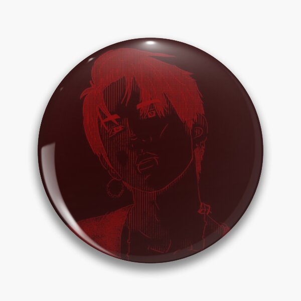 Item preview, A.C.E Sehyoon portrait manga character black red version negative designed and sold by Eddexn.