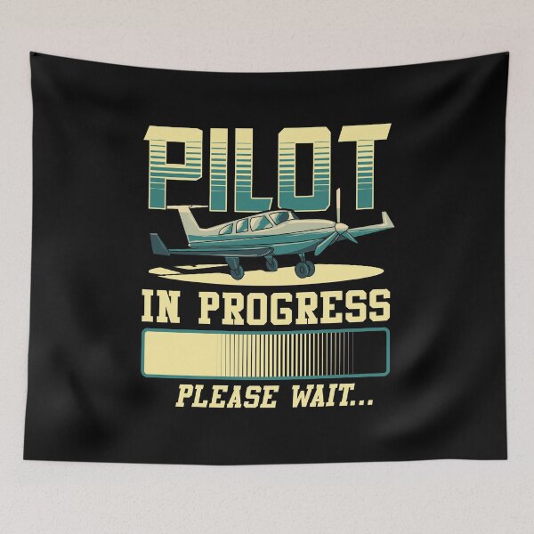 Item preview, Pilot In Progress Please Wait Airplane Pilot designed and sold by perfectpresents.