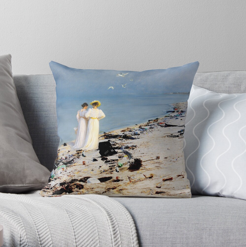 Skagen Throw Pillow