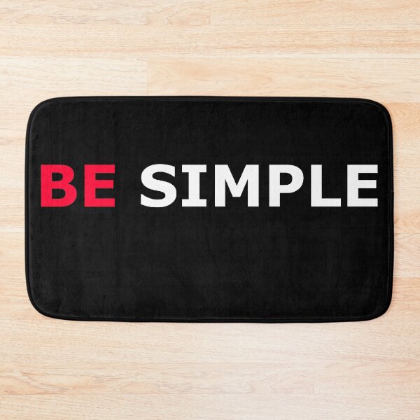Item preview, BE JUST SIMPLE FUN ACTION MOTIVATE AFFIRMATION QUOTE designed and sold by martinosfr.