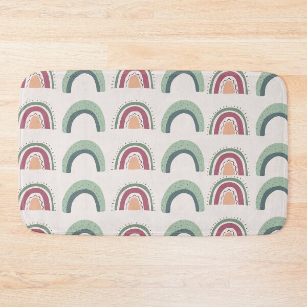 Item preview, Skin toned curved rainbow cactus pattern gift designs designed and sold by Michael Schmidt.