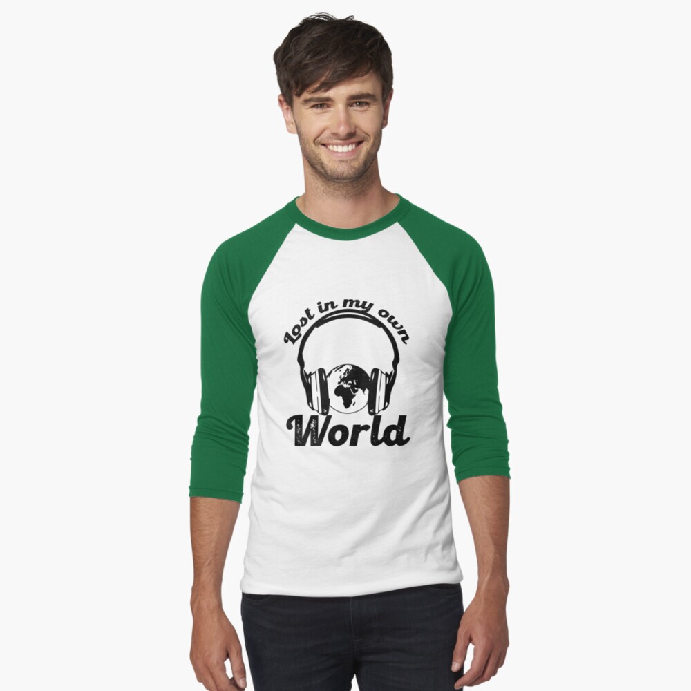 Item preview, Baseball ¾ Sleeve T-Shirt designed and sold by Jill-Zone.