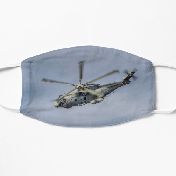 Royal Navy Merlin Helicopter Flat Mask