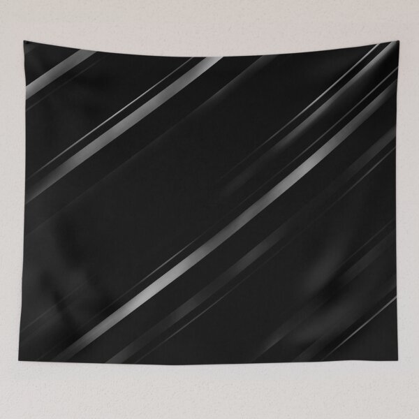 Item preview, Minimalist Black Linear Abstract Print designed and sold by DFLC Prints.