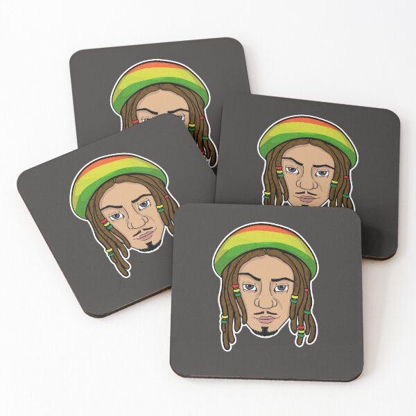 Artikelvorschau, Rastaman Kopf mit Dreadlocks entworfen und verkauft von kotart72.