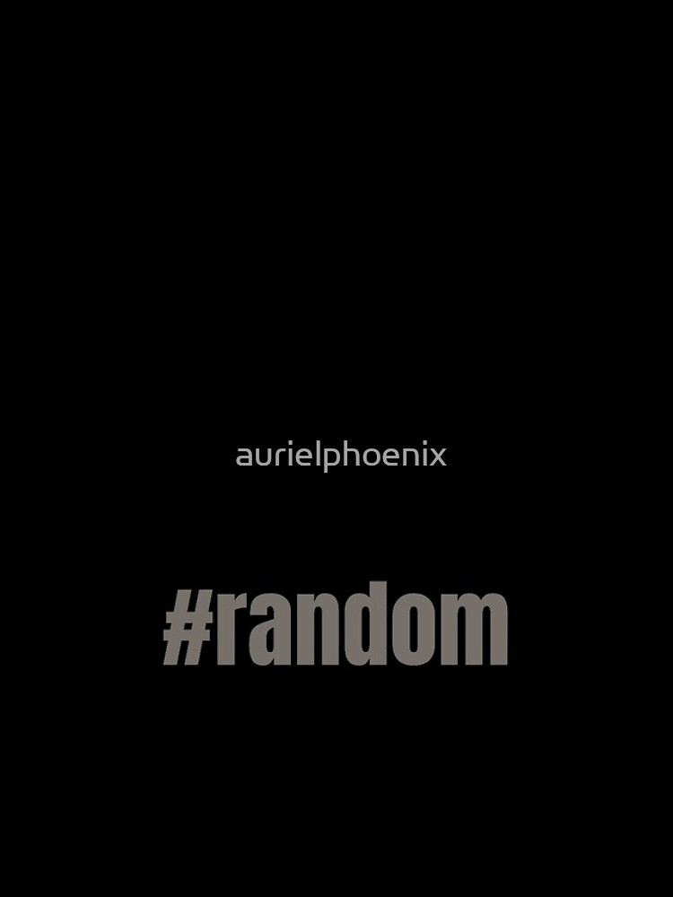 Thumbnail 4 of 4, iPhone Case, #random - Funny Random Hashtag Design designed and sold by aurielphoenix.