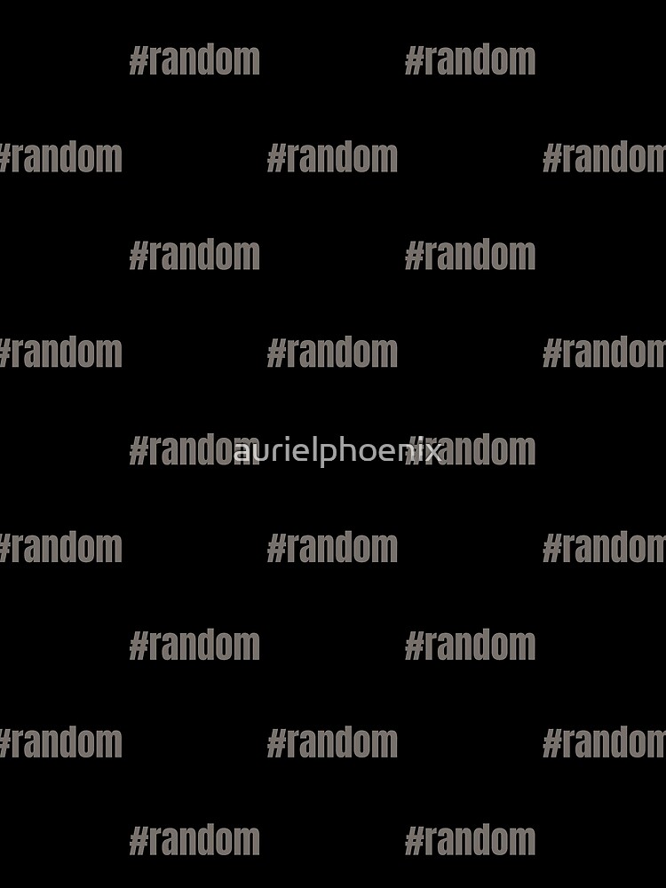 Thumbnail 3 of 3, Scarf, #random - Funny Random Hashtag Design designed and sold by aurielphoenix.