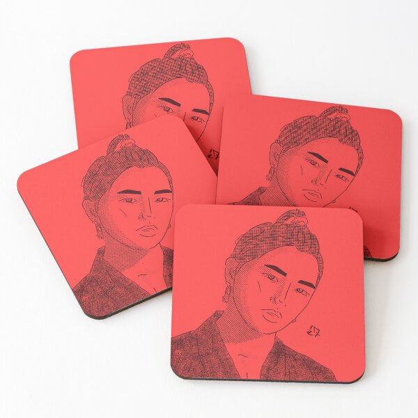 Item preview, A.C.E Donghun portrait manga character black red positive version designed and sold by Eddexn.