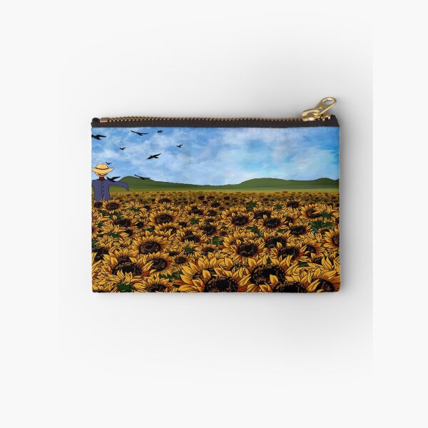 Item preview, Scarecrow in a Sunflower Field designed and sold by Nattea.