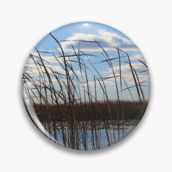 Item preview, Windy Autumn Day on the Marsh designed and sold by FringyGingy.