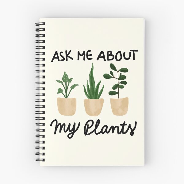 Item preview, Ask Me About My Plants Design Illustration designed and sold by ravenmandyshop.