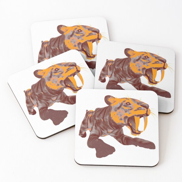 Item preview, Saber-toothed cat smilodon, big cat, predator designed and sold by MIRO3D.
