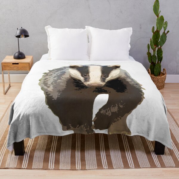 Item preview, European Badger Color Print designed and sold by designsasstultd.